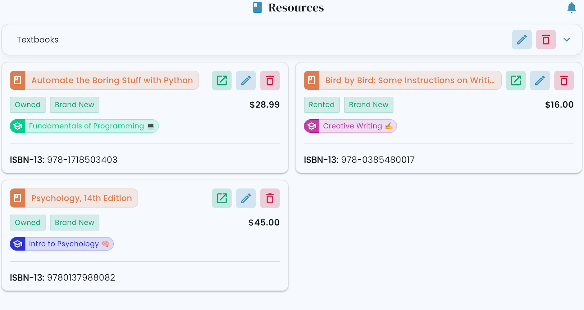 Helium web app — Resources